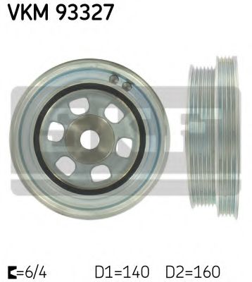 Ременный шкив, коленчатый вал SKF VKM 93327