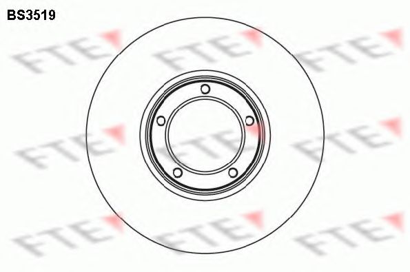 Тормозной диск FTE BS3519