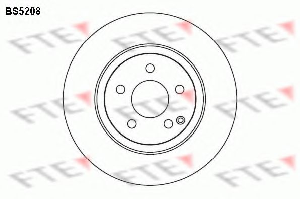Тормозной диск FTE BS5208