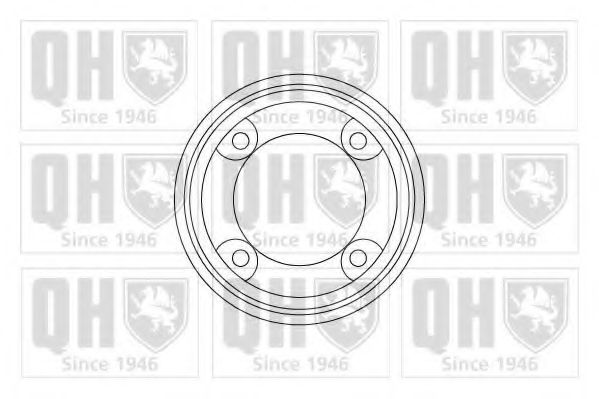 Тормозной диск QUINTON HAZELL BDC3301