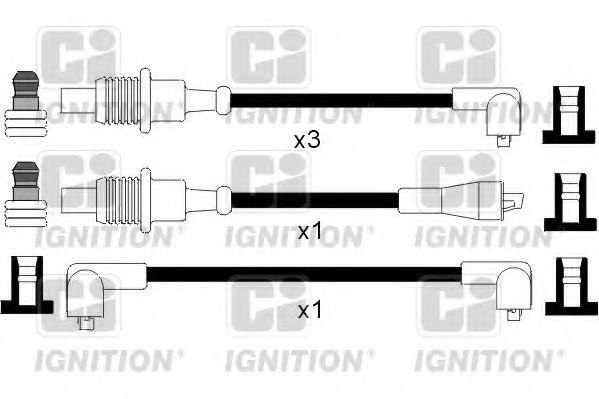 Комплект проводов зажигания QUINTON HAZELL XC449