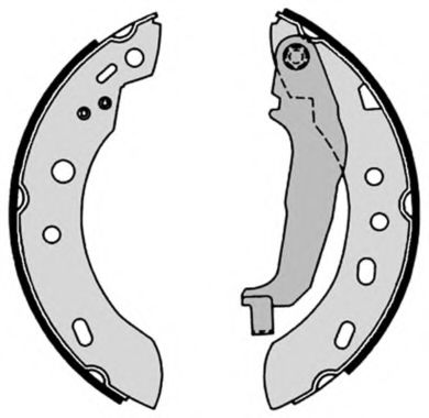 Комплект тормозных колодок BREMBO S 56 507