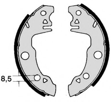 Комплект тормозных колодок BREMBO S 61 531