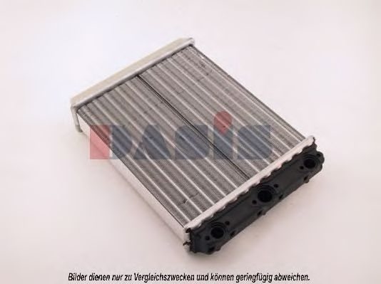 Теплообменник, отопление салона AKS DASIS MSA6107