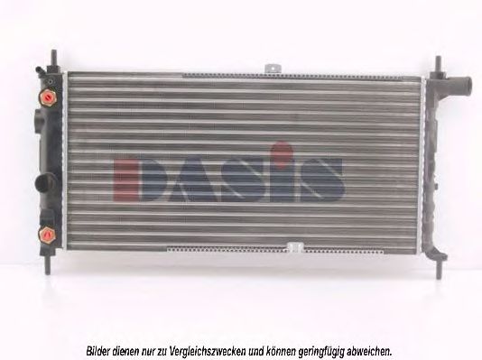 Радиатор, охлаждение двигателя AKS DASIS OL2065