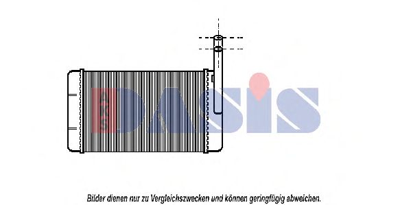 Теплообменник, отопление салона AKS DASIS 259060N