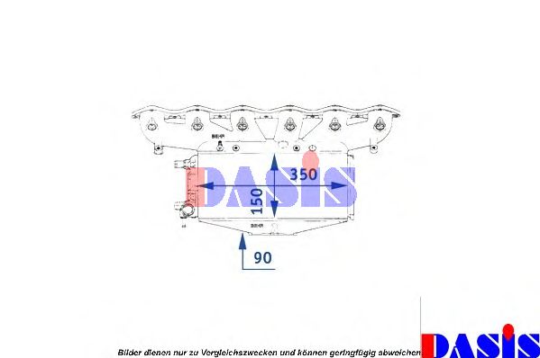 Интеркулер AKS DASIS 378003N