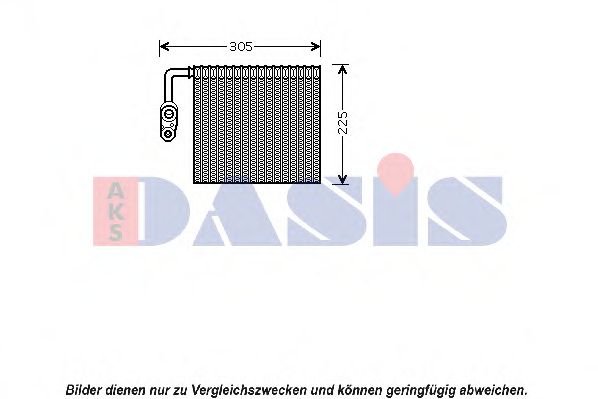 Испаритель, кондиционер AKS DASIS 820035N