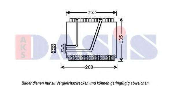 Испаритель, кондиционер AKS DASIS 820354N