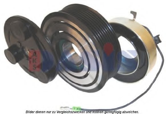 Электромагнитное сцепление, компрессор AKS DASIS 852341N