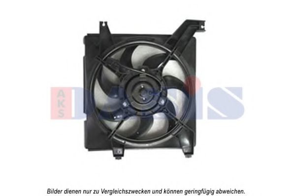 Вентилятор, охлаждение двигателя AKS DASIS 568061N