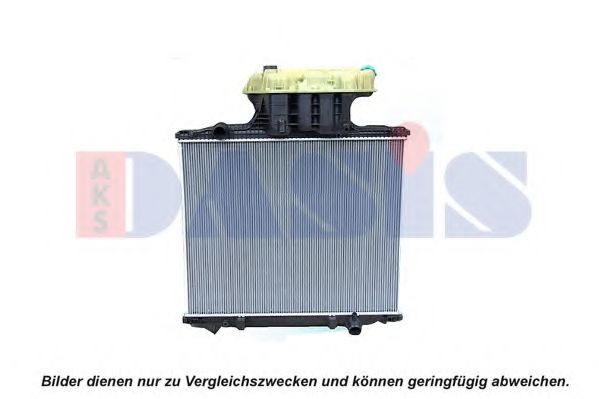 Радиатор, охлаждение двигателя AKS DASIS 261900S