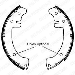 Комплект тормозных колодок KAWE 21139