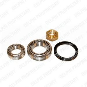 Комплект подшипника ступицы колеса DELPHI BK361