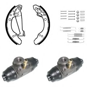 Комплект тормозных колодок DELPHI KP792