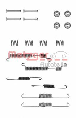 Комплектующие, тормозная колодка METZGER 105-0770