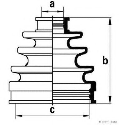 Комплект пылника, приводной вал MAGNETI MARELLI 600000064260