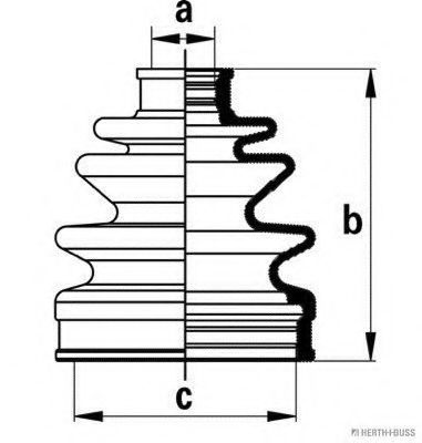 Комплект пылника, приводной вал MAGNETI MARELLI 600000064740