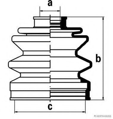 Комплект пылника, приводной вал MAGNETI MARELLI 600000064830