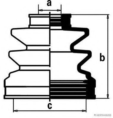 Комплект пылника, приводной вал MAGNETI MARELLI 600000065220