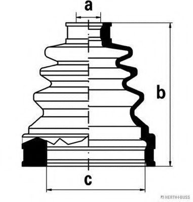 Комплект пылника, приводной вал MAGNETI MARELLI 600000065550