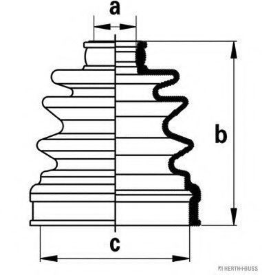 Комплект пылника, приводной вал MAGNETI MARELLI 600000065920