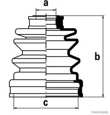 Комплект пылника, приводной вал MAGNETI MARELLI 600000065960