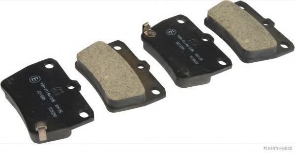 Комплект тормозных колодок, дисковый тормоз MAGNETI MARELLI 600000100260