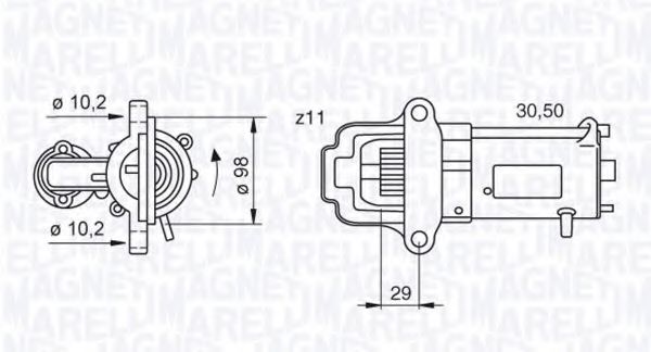 Стартер MAGNETI MARELLI 063280023010