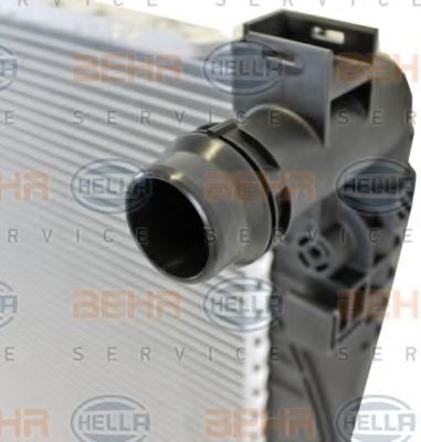 Радиатор, охлаждение двигателя BEHR HELLA SERVICE 8MK376701281