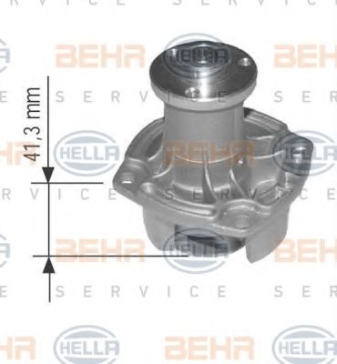 Водяной насос BEHR HELLA SERVICE 8MP 376 803-514