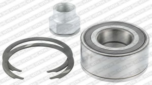 Комплект подшипника ступицы колеса SNR R153.57