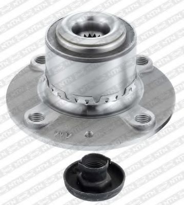 Комплект подшипника ступицы колеса SNR R154.52