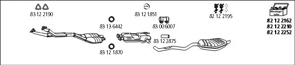 Система выпуска ОГ HJS BMW_215