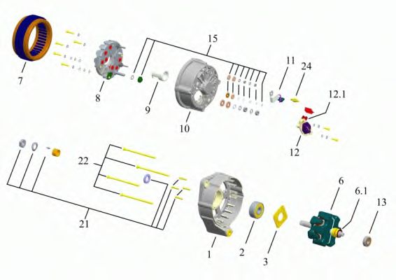Генератор EFEL 100561