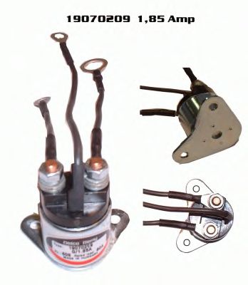 Тяговое реле, стартер DELCO REMY 19070209