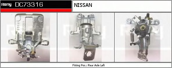 Тормозной суппорт DELCO REMY DC73316