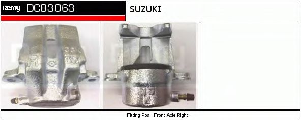 Тормозной суппорт DELCO REMY DC83063