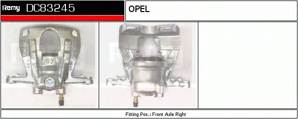 Тормозной суппорт DELCO REMY DC83245