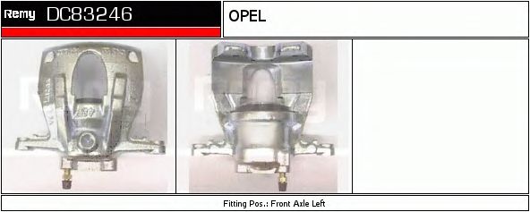 Тормозной суппорт DELCO REMY DC83246