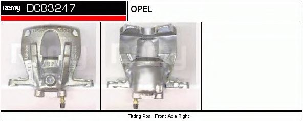 Тормозной суппорт DELCO REMY DC83247
