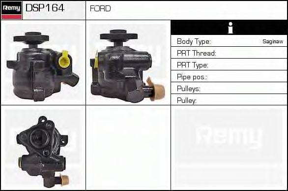 Гидравлический насос, рулевое управление DELCO REMY DSP164