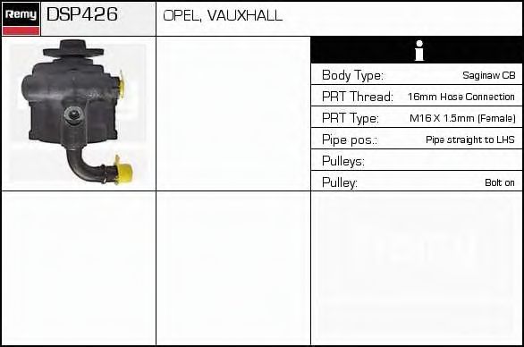 Гидравлический насос, рулевое управление ERA SP8426