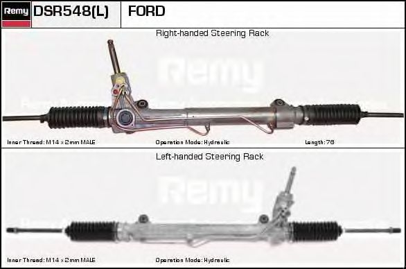 Рулевой механизм DELCO REMY DSR548L