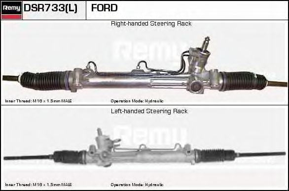 Рулевой механизм DELCO REMY DSR733L