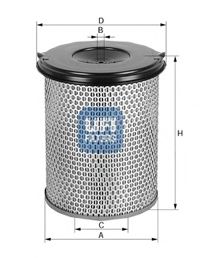 Воздушный фильтр UFI 27.281.00