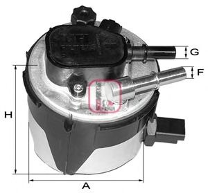 Топливный фильтр SOFIMA S 5170 GC