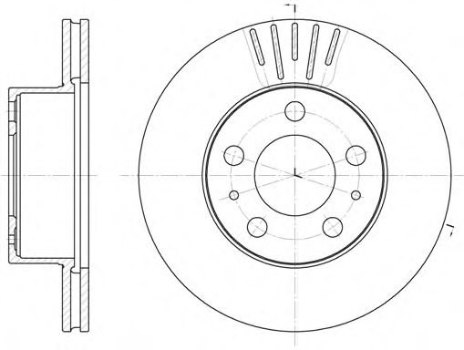 Тормозной диск ROADHOUSE 6409.10