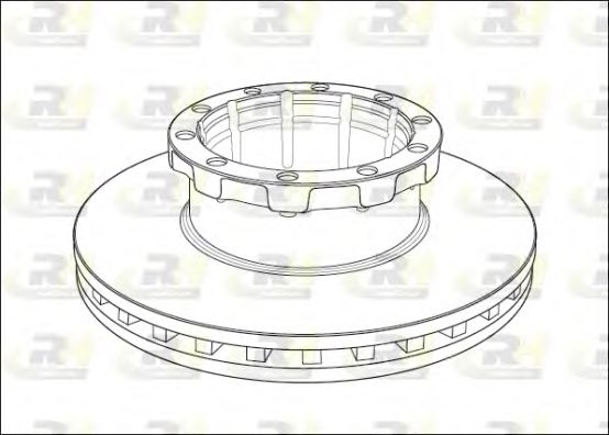 Тормозной диск ROADHOUSE NSX1008.20