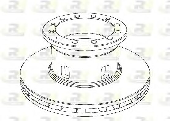 Тормозной диск ROADHOUSE NSX1020.20